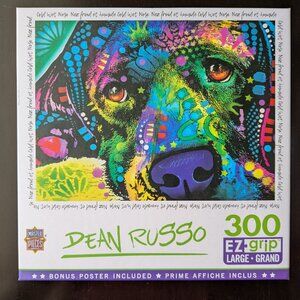 NEW SEALED Masterpieces "Cold Wet Nose" by Dean Russo, 300 pieces